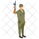 Fighting Soldier Icon