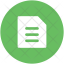 File Editing Texting Icon