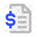 File Money Financial Statements Icon