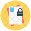 File Locked File File Security Icon