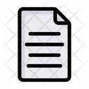 Text File Message Icon