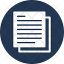 File Notes Text Sheet Icon