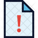 File Alert Icon