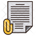 Attachment Document File Icon