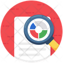 File Audit Document Checking Document Analysis Icon