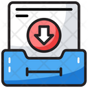 Document Download File Download Data Downloading Icon
