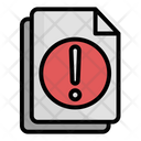 File Error Error File Icon