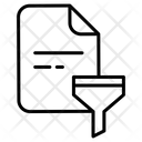 File Filter Icon