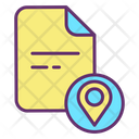 Mfile Location Map File Location Document Location Icon