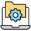 Data Processing Folder Icon