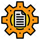File Gear Management Icon
