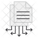 File Network File Connection Document Network Icon