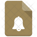 File Notification Ring Icon