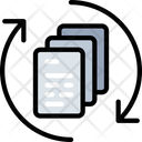 File Processing Files Data Icon
