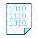 File Processing Binary Icon