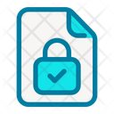 File Security File Lock Icon