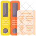 Filing Bills Icon