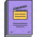 Film Script Scenario Icon