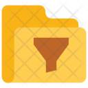 Filter Folder Data Icon