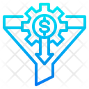 Filter Money Gear Icon