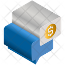 Business Finance Message Icon