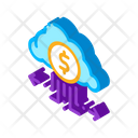 Finance Cloud Connection  Icon