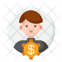 Finance Customer Client Male User Icon