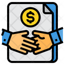 Hand Shake Hands Deal Icon