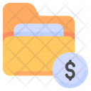Folder Money Finance Icon