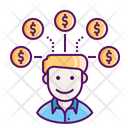 Finance Earn Concept Icon