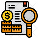 Finance Report Analysis Icon