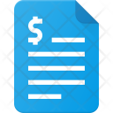 Finance Sheet Icon
