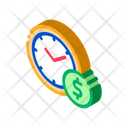 Time Money Coin Icon