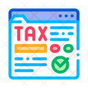 Tax Web Site Icon