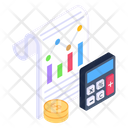Accounting Budgeting Bookkeeping Icon