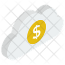 Financial Cloud Network Icon