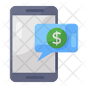 Financial Communication Business Conversation Chatting Icon