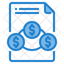 File Money Exchange Financial File Finance File Icon
