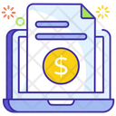 Invoice Bill Payment Shopping Bill Icon