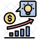 Financial Growth Idea Economic Recovery Growth Icon