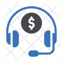Financial Helpline Customer Services Technical Support Icon