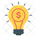 Dollar Idea Financial Idea Idea Icon