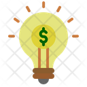 Financial Idea Investment Idea Money Idea Icon