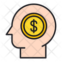 Head Dollar Idea Icon