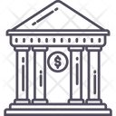 Financial Institution  Icon