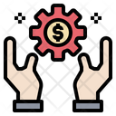 Hands Gear Money Icon