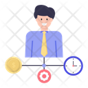 Financial Manager Finance Management Fund Manager Icon