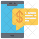 Financial Mobile Chat Icon