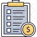 Business Financial Plan Growth Icon