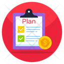 Financial Plan Icon